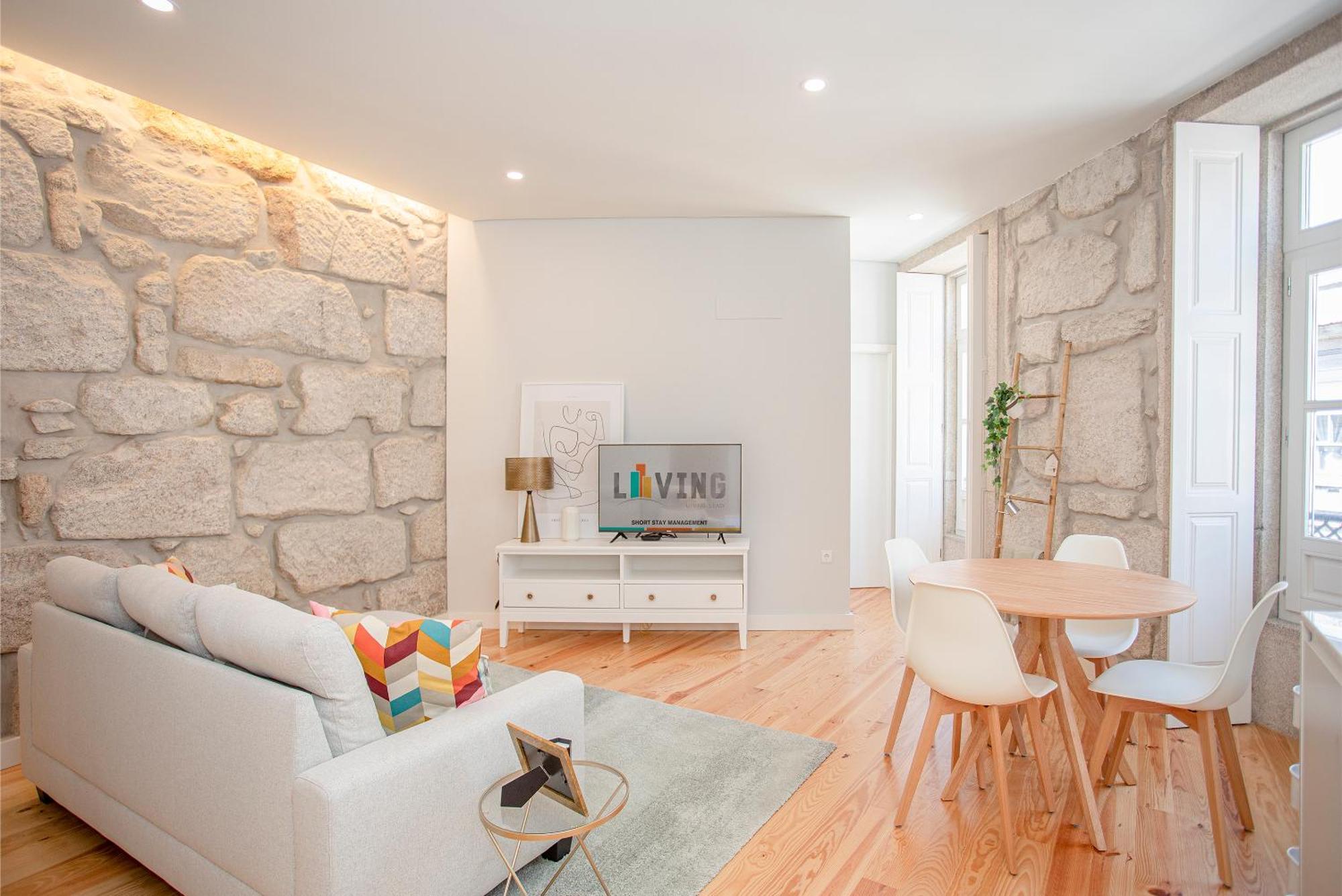 Liiiving In Porto - Aliados Stone Apartment المظهر الخارجي الصورة