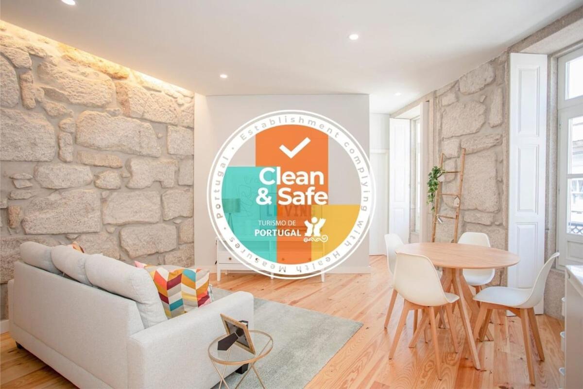 Liiiving In Porto - Aliados Stone Apartment المظهر الخارجي الصورة